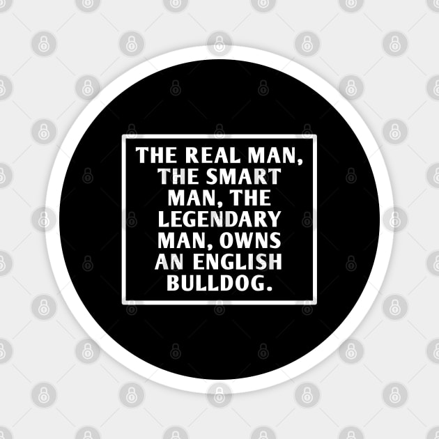 English Bulldog Magnet by BlackMeme94